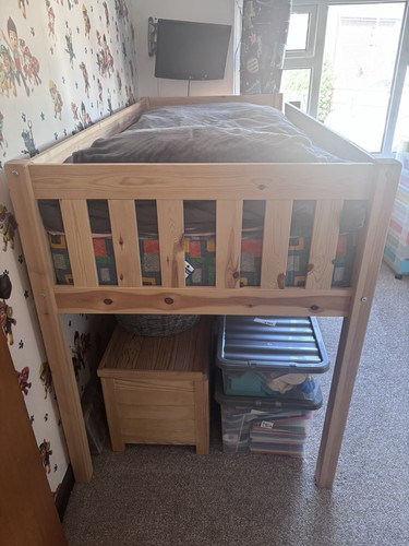 Mid sleeper bed with - mid, mattress