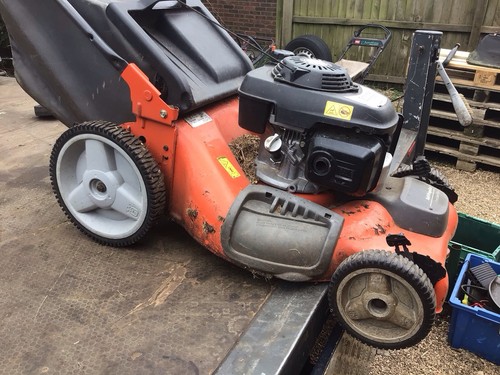 Husqvarna r53sv mower breaking - mower,
