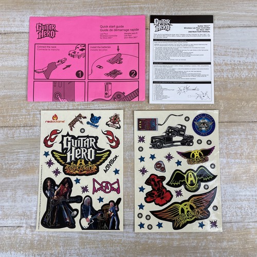 Guitar hero aerosmith - aerosmith, stickers