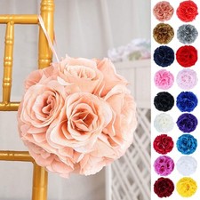 7-Inch wide Roses Kissing