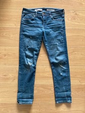 Pilcro and the Letterpress Slim Boyfriend Jeans Size 27 W32 L30 Anthropologie