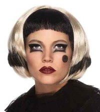 Lady Gaga Black/Blonde Wig Pop