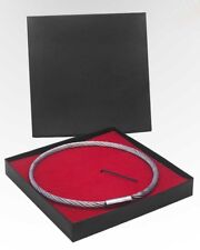 Comfortable Stainless Steel Wire Slave Day Collar Allen Bolt Fetish BDSM UK 