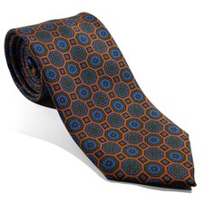 Burnt Orange Geometric Ancient