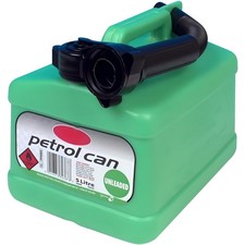Carplan Green Plastic Fuel Can