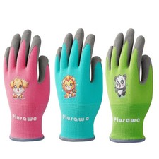 3 Pairs Kids Gardening Gloves