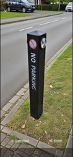Bollard Recycled Plastic Solid