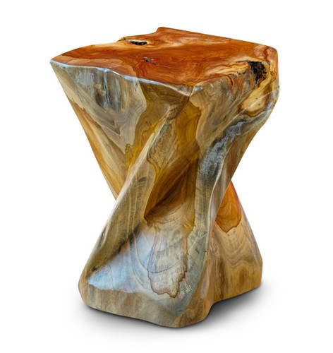 Kinaree teak root hourglass - teak,