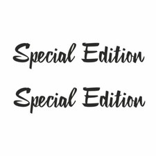 Car sticker special edition