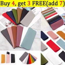 Leather Portable Slim Soft