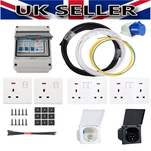 240v mains electric - hook, up
