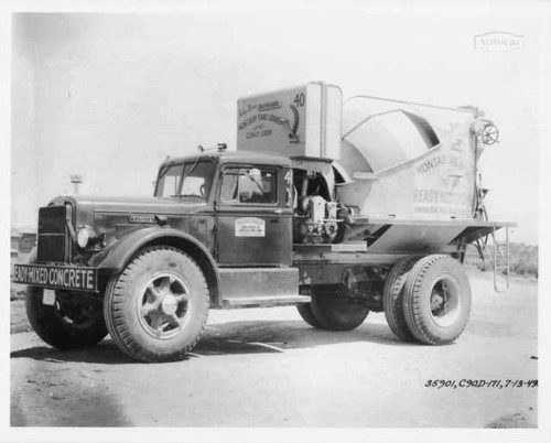 1949 autocar c90d - 1949, mixer
