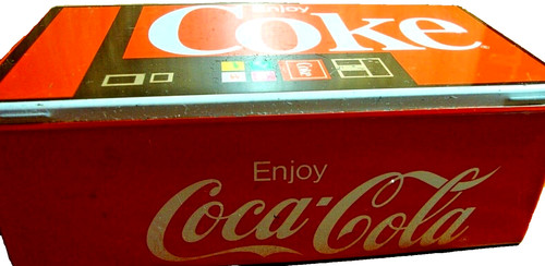 Vintage coca cola mini vending - vintage, coca-cola