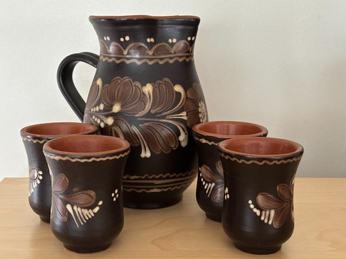 Hungarian folk art pottery - folk,