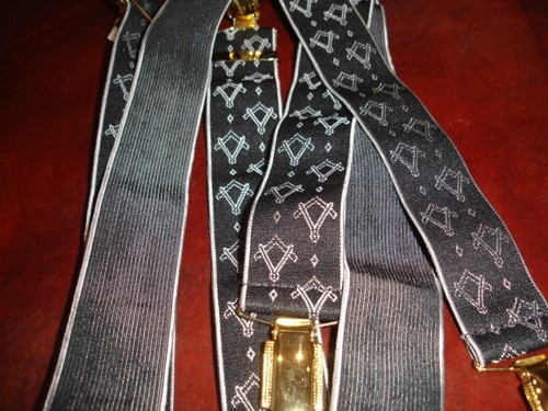 Masonic trouser braces - trouser,