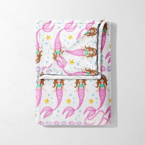 Mermaid parade blanket - mermaid,