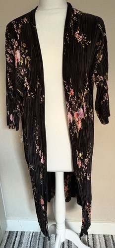 New look black pleated floral - new,