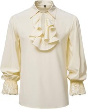 Men renaissance ruffled - men's,