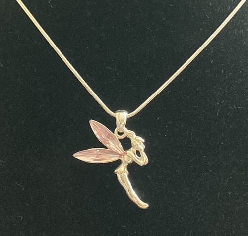 Tinkerbell with pink - pink, crystal