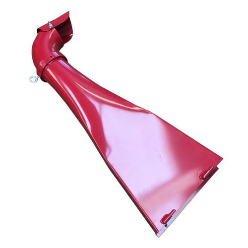 Turnable discharge chute - chute, for