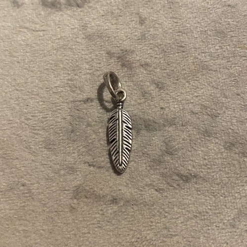 Pandora feather charm - pandora,
