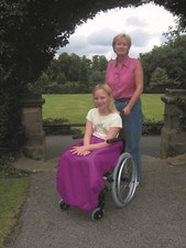 Sheerlines Child's Lap and leg cover for wheelchair (Cuckoo cover)