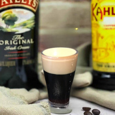 Baby Guinness Shot Glasses 25ml made from Unbreakable Tritan Plastic
