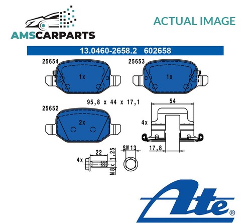 Brake pads set braking pad - brake,