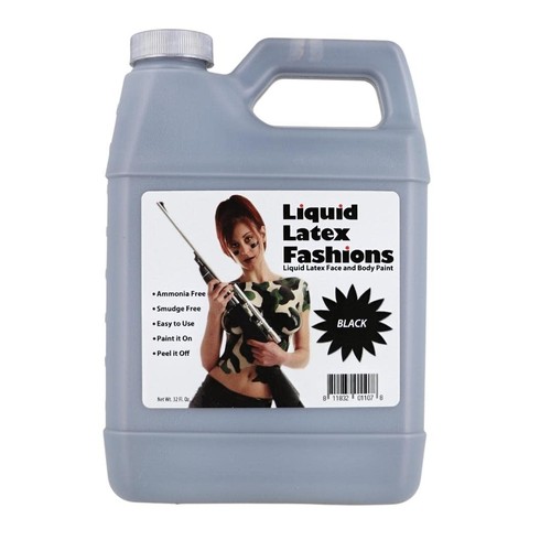 Black liquid latex - black, oz