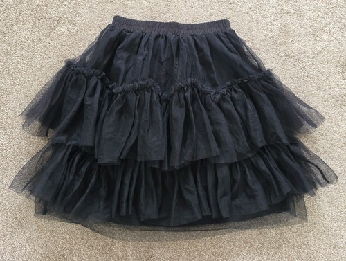 Girls black tulle layered - tulle,,