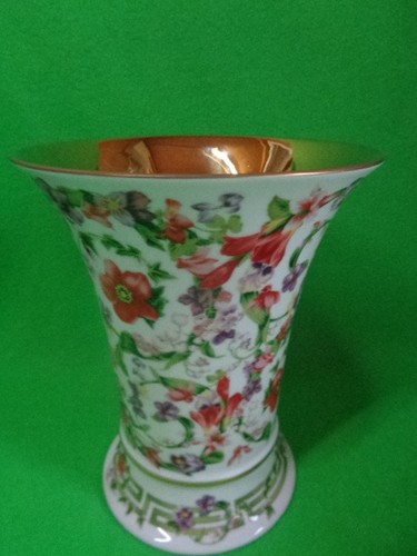 Vase flowers fantasy gilded