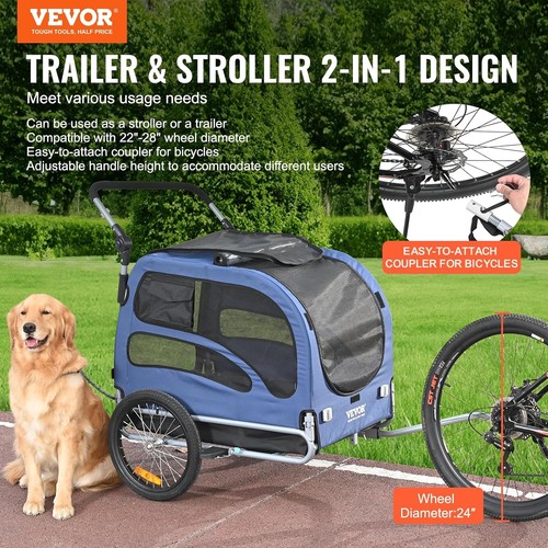 Vevor dog bike - vevor, trailer