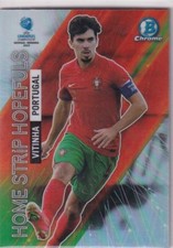 2022 Topps Bowman Chrome No. HS-9 Vitinha Home Strip Hopefuls Refractor