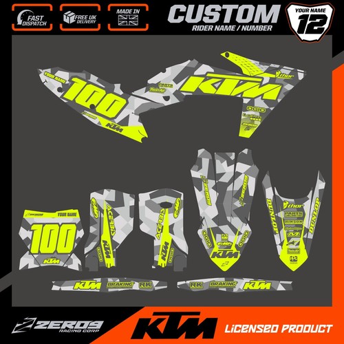 Ktm motocross graphics custom - ktm,