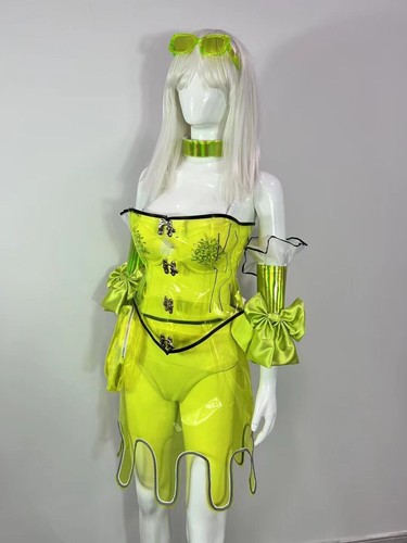 Neon green transparent - neon,