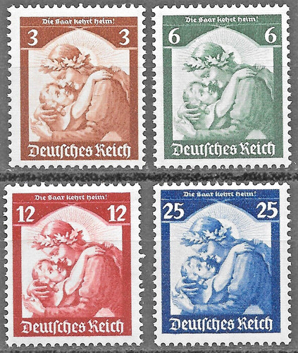 German 3rd reich 1935 - 1935, mi#