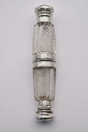 Antique cut etched - &,