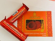 SHISHA HOOKAH CHARCOAL BAKHOOR INCENSE BURNER COAL TABLETS.