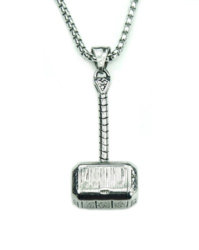 Large thors hammer pendant - thors,