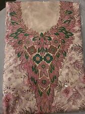 Ladies Jalabiya Unstiched,  Amazing Material. Stones And Embroidery 