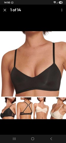 Sloggi bra soft black - black, padded