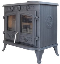 10KW 10 kw Multifuel Stove Log Burner JA006 Cast Iron  Eco Design + free glass