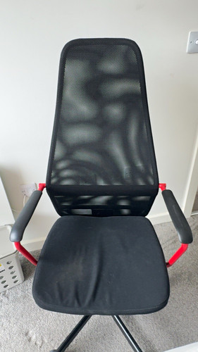 Black mesh back swivel - mesh,