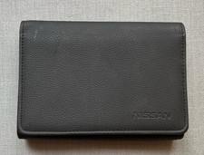 GENUINE NISSAN HANDBOOK WALLET. MICRA - NOTE - JUKE - QASHQAI - LEAF - X-TRAIL