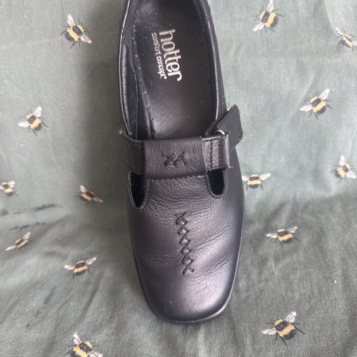 Hotter sunset black leather - hotter,