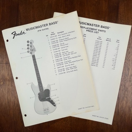 Vintage fender musicmaster - fender,