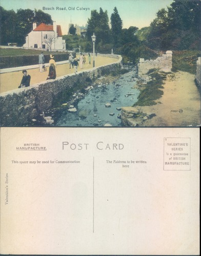Beach road old colwyn - beach,