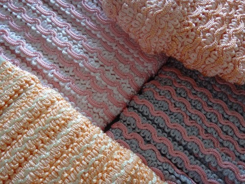 Vintage lampshade upholstery - vintage, lampshade/upholstery