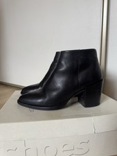 Black Heeled Ankle Boots