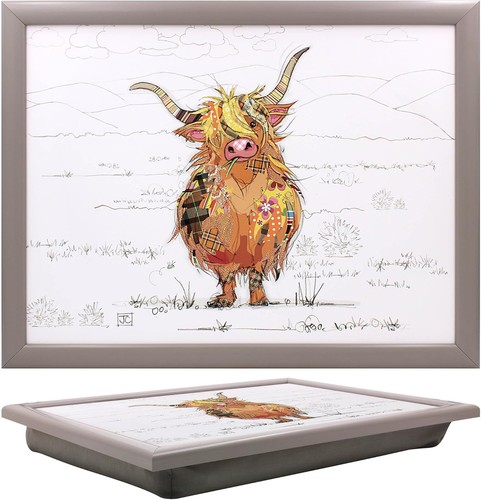 Highland cow lap - cow,